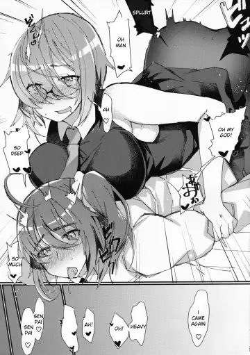 [Anoshabu] Josou Saserarete Futanari Kouhai Servant ni Onnanoko ni Sarechau Hon Fhentai.net - Page 19