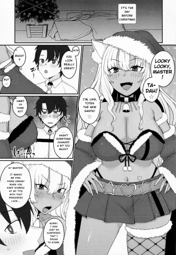 [Kisa] Koyoi wa JK Santa ssho!! | Tonight's JK Santa! Fhentai - Page 2
