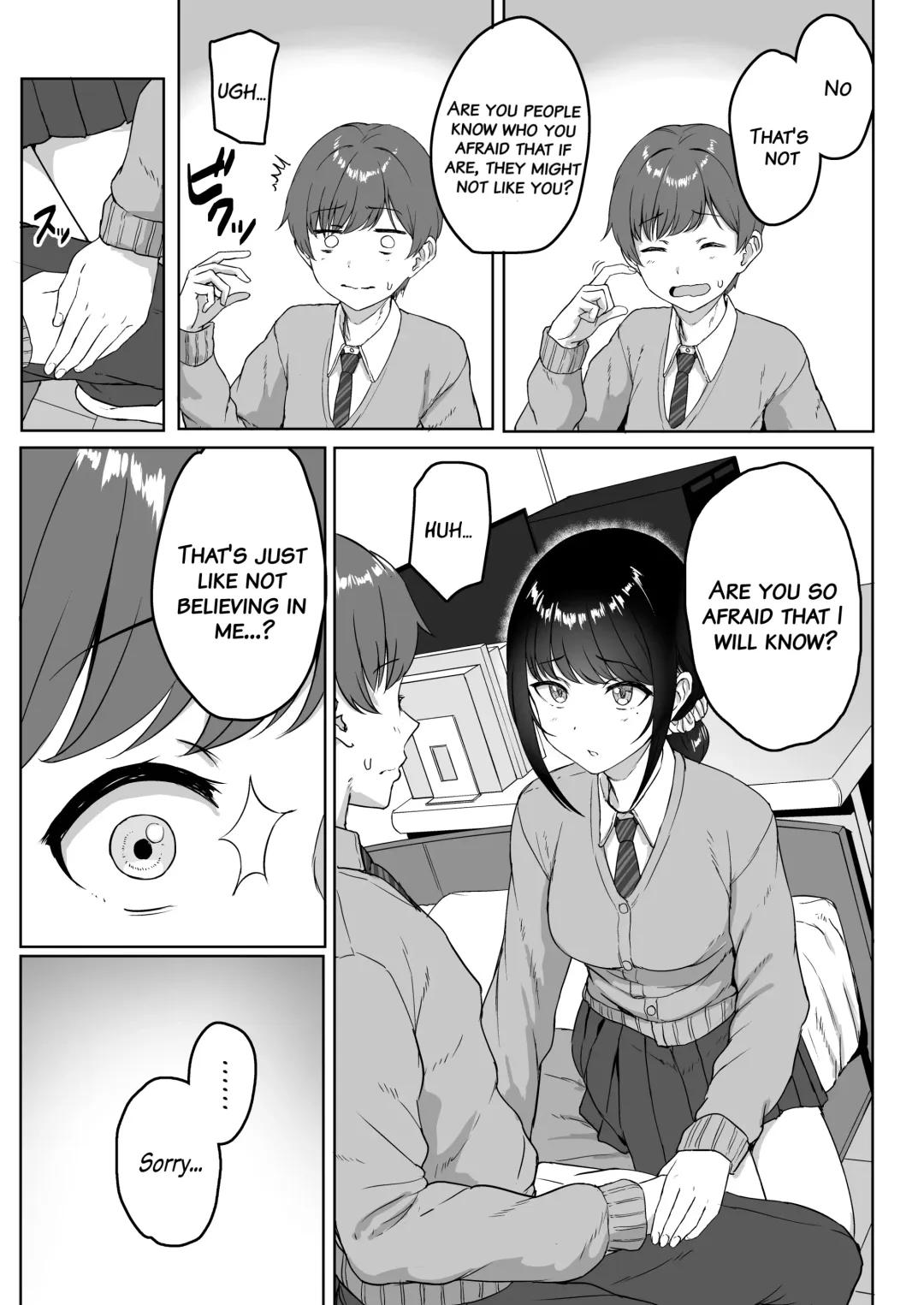 [Aoi Tiduru] Kouhai Kanojo ni ASMR Kiiteru no ga Baremashita Fhentai - Page 6
