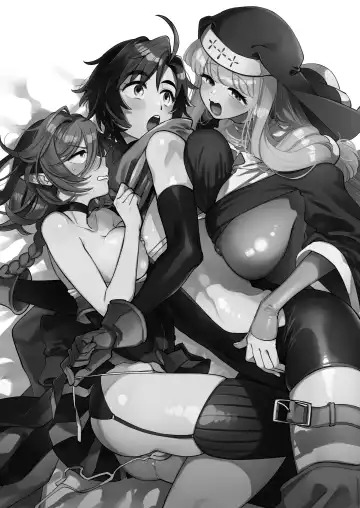 [Yukataro] Nakayoshi Onna Boukensha wa Yoru ni Naru to Yadoya de Mechakucha Ecchi Suru Fhentai - Page 2