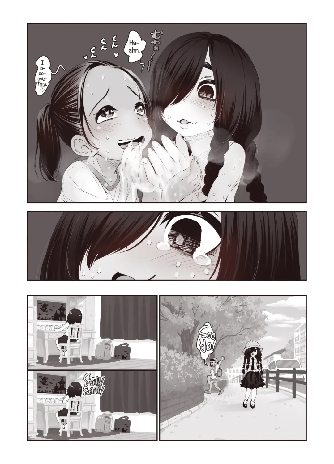 [Kyaradain] Futari no Karada no Nan% ka wa Semen de Dekiteiru | Their Bodies Are Partially Made Up Of Semen Fhentai - Page 9