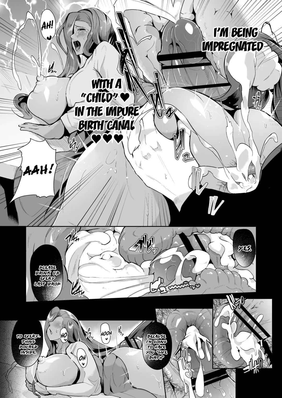 [Miyashiro Yousuke] Mucchiri Dekachichi Dark Elf no Oba-san to Icha Love Fudeoroshi Seikatsu | Lovey-dovey Devirginization Life with a Big Titty Middle Aged Dark Elf Woman Fhentai - Page 18