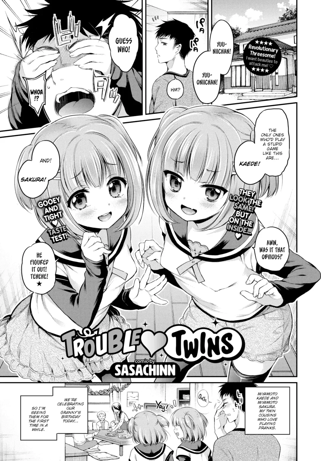 Read [Sasachinn] Trouble ❤ Twins - Fhentai.net