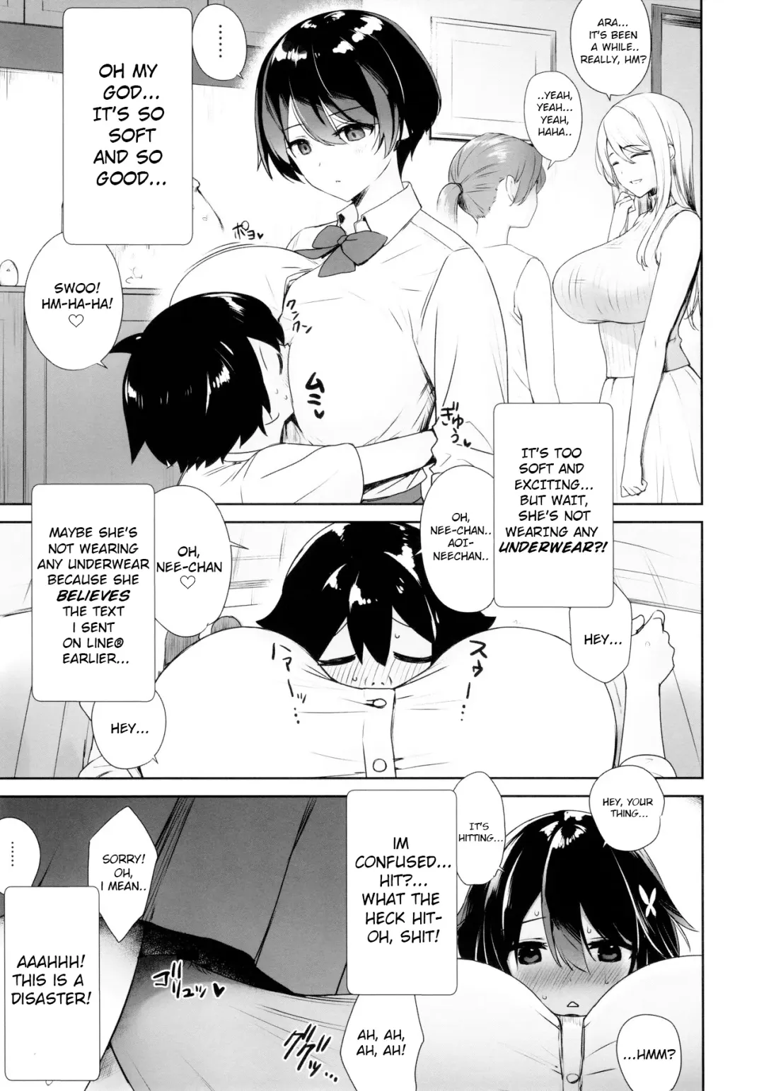 [Derauea] Itsumo No-pan ‧ No-bura na Mukanjou Onee-chan no Shikyuu ni Ippai H na Koto (Osekkyou) o Shite Boku no Mono ni Suru Hon Fhentai - Page 4