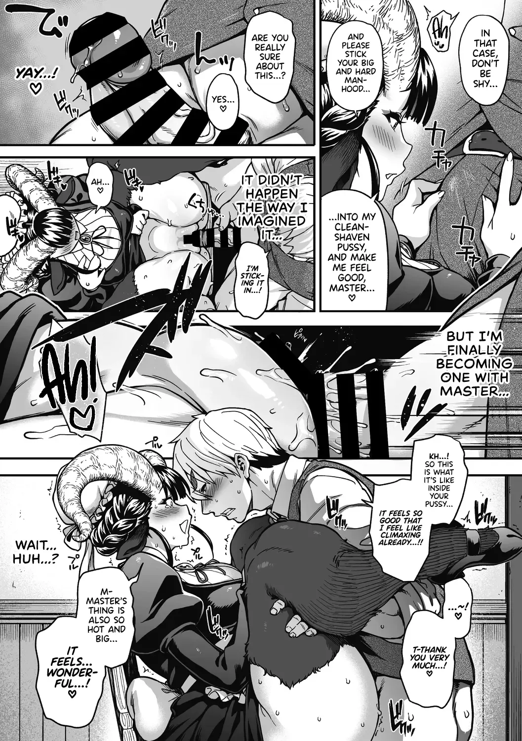 [Jun] Koisuru Kuroyagi | A Black Goat Maiden's (Shaving) Romance Fhentai - Page 20