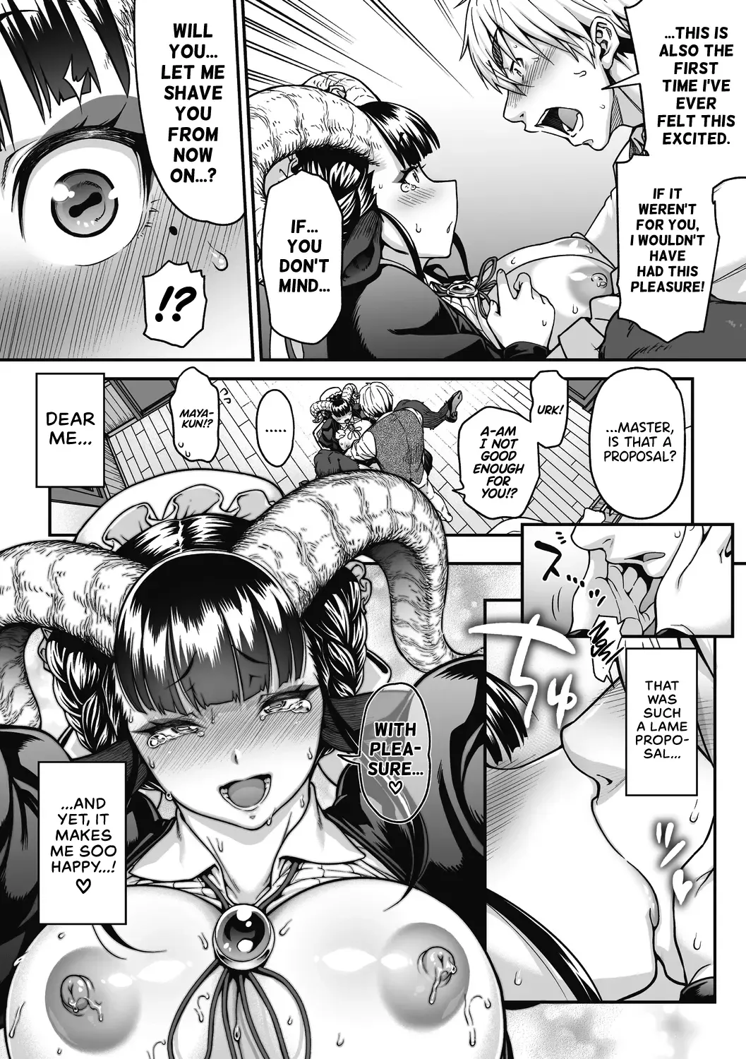 [Jun] Koisuru Kuroyagi | A Black Goat Maiden's (Shaving) Romance Fhentai - Page 24