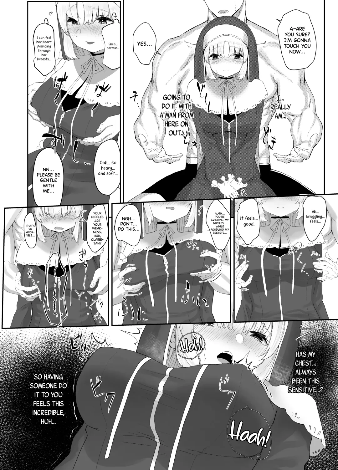[Kawaraya] Sister Cleaire no Seiso to Yokubou | A Seiso and Lustful Sister Cleaire Fhentai - Page 5
