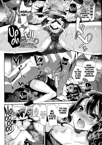 [Shimaji] Gal JS Yui-chan to Shojo Chuu Raper | Gal JS Yui-chan and the Virgin-Only Rapist Fhentai - Page 14