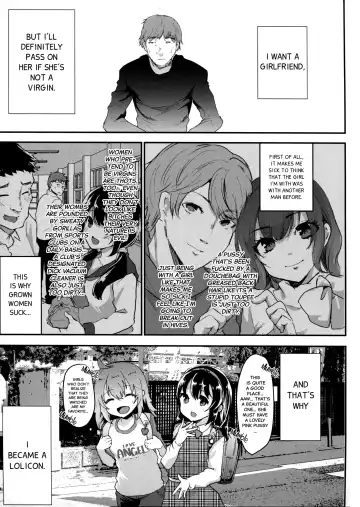 [Shimaji] Gal JS Yui-chan to Shojo Chuu Raper | Gal JS Yui-chan and the Virgin-Only Rapist Fhentai - Page 3