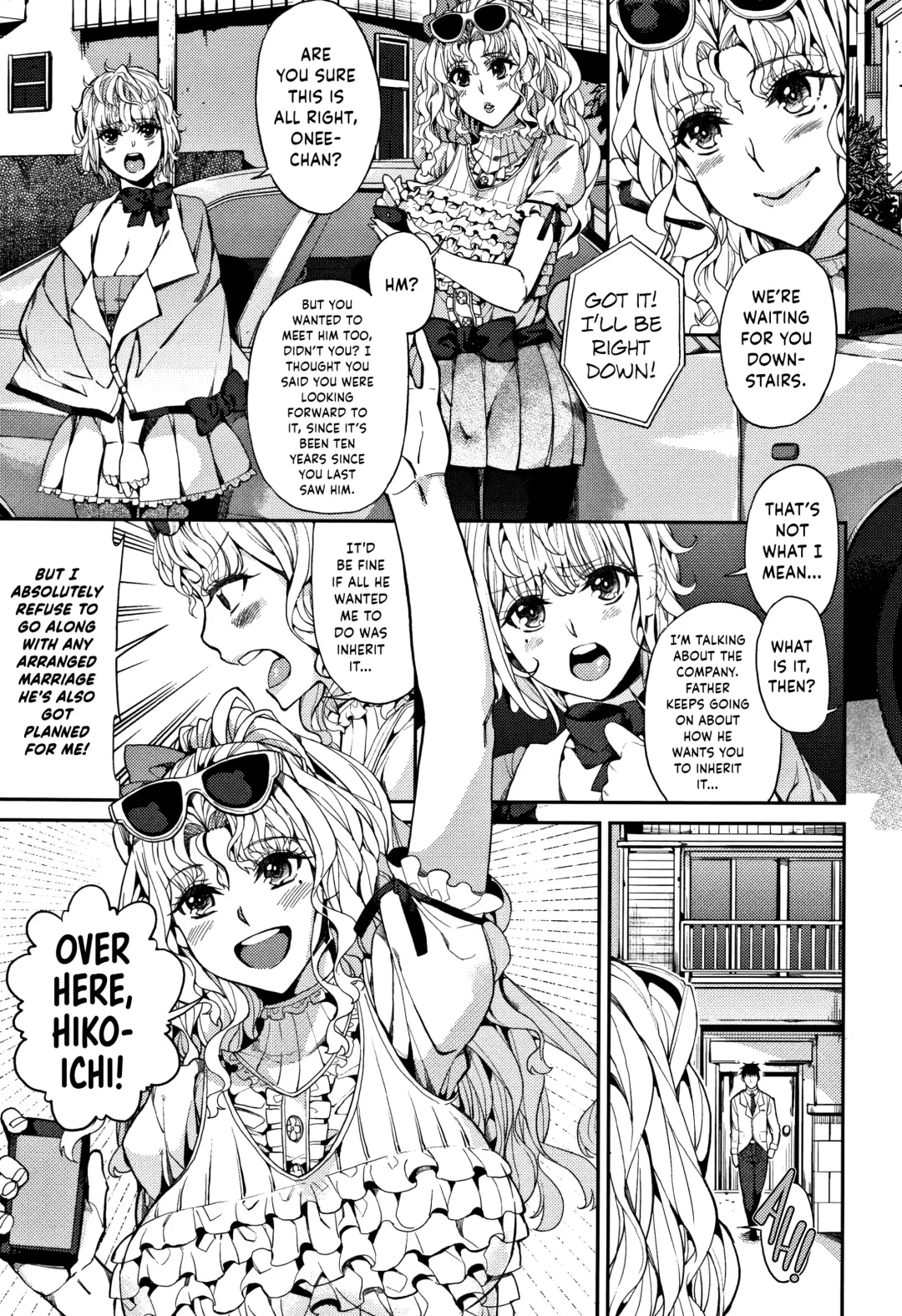 [Azukiko] Sankaku Kankei | Love Triangle Fhentai - Page 1