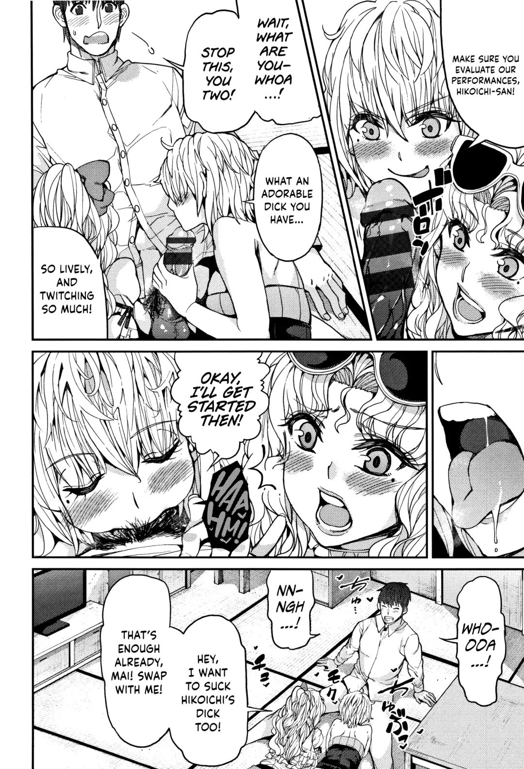 [Azukiko] Sankaku Kankei | Love Triangle Fhentai - Page 8