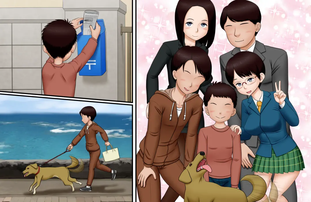 Jimi Kyonyuu Musume Riko-chan no Nichijou Seikatsu Fhentai - Page 47