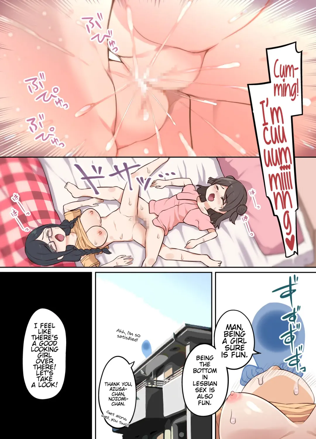[Siina Yuuki] Hyoui Osen de Yuri Ecchi | Lesbian Sex through Corrupting Possession Fhentai - Page 29