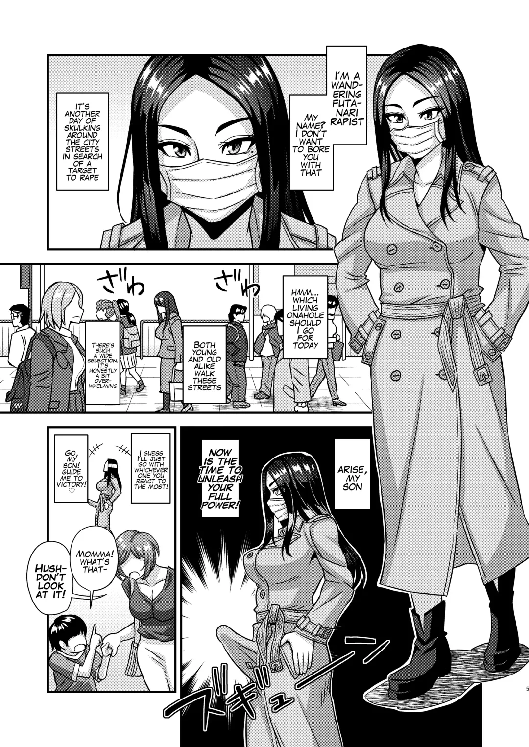 [Kurenai Yuuji] Futanari Raper Fhentai - Page 5