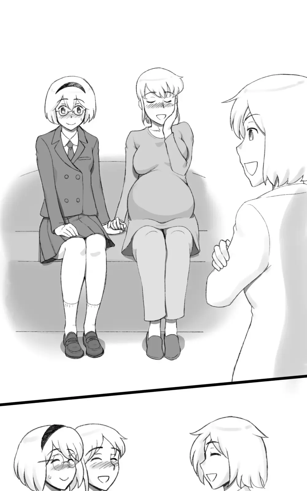 [Mizuiro Megane] Futakoi ~Futanari Musume wa Mama ni Koi o Suru~ Fhentai.net - Page 107