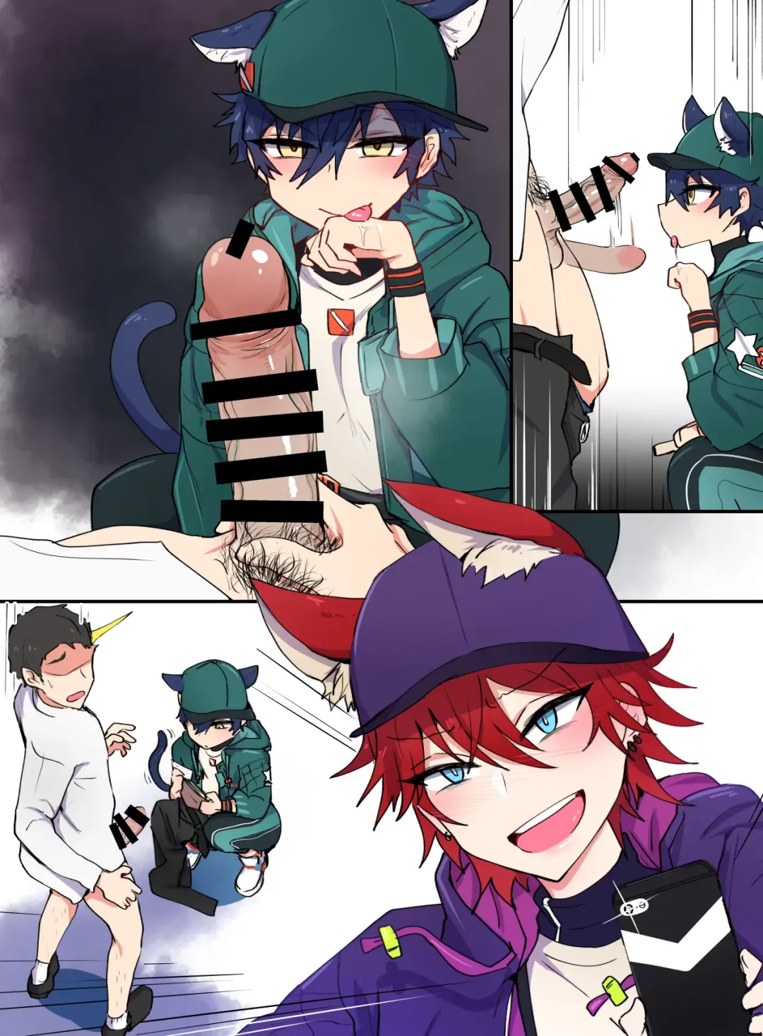 発情期メス堕ちねこジュンにゃん❤ Fhentai - Page 76