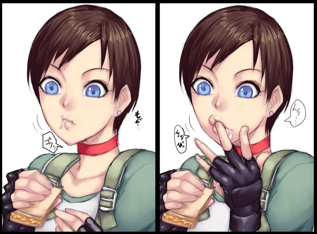 [Sawao] Jill Valentine & Rebecca Chambers - Chatroulette Extended Fhentai - Page 21