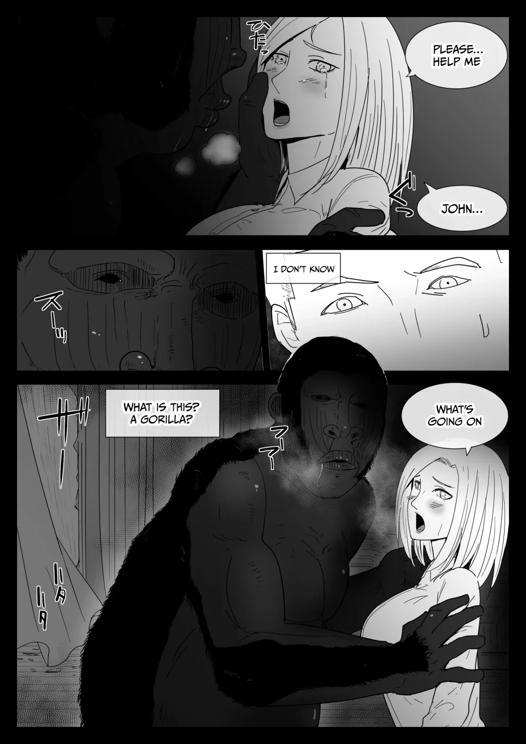 [Freya] Mesu ga Fusoku Shita Mori de wa Ningen no Mesu ga Osowareru | The Jungle Needs Women Fhentai - Page 13