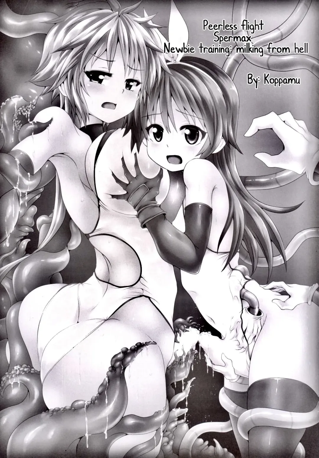 [Koppamu] Zetsurin Hishou Spermax ~Shinjin Ikusei, Jigoku no Sakusei Tokkun~ | Peerless Flight Spermax Newbie Training Milking from Hell Fhentai - Page 2