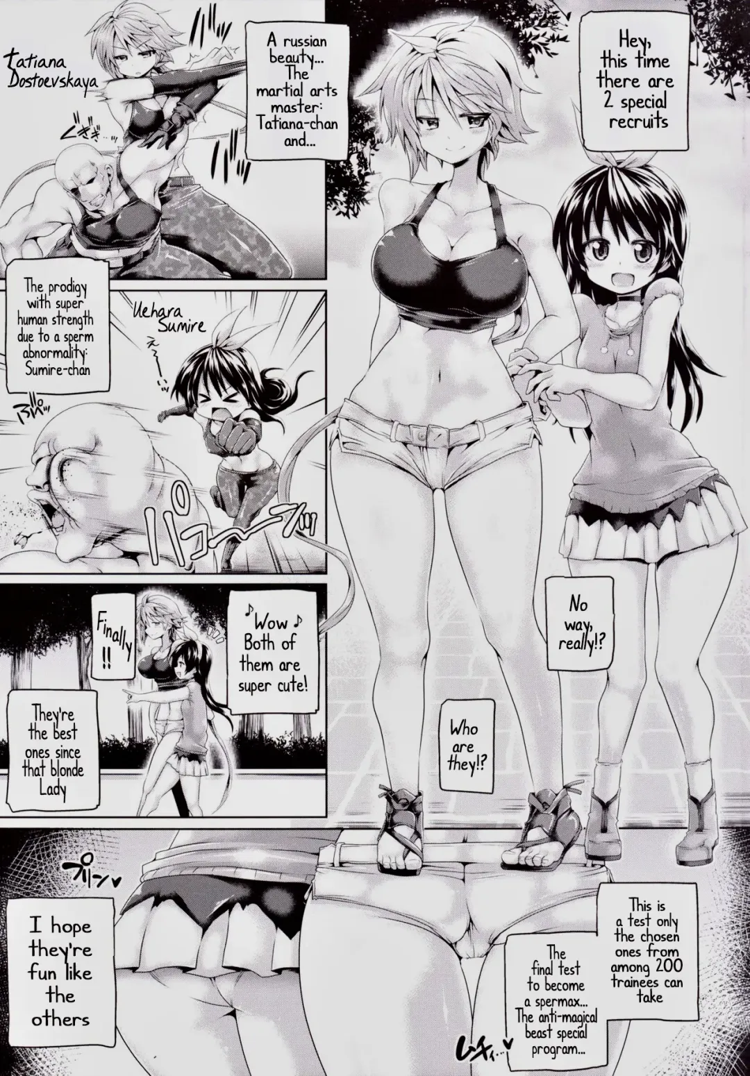 [Koppamu] Zetsurin Hishou Spermax ~Shinjin Ikusei, Jigoku no Sakusei Tokkun~ | Peerless Flight Spermax Newbie Training Milking from Hell Fhentai - Page 4