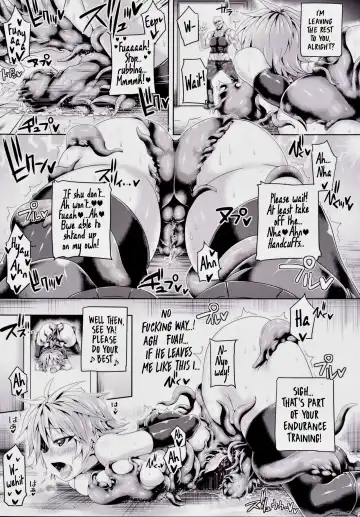 [Koppamu] Zetsurin Hishou Spermax ~Shinjin Ikusei, Jigoku no Sakusei Tokkun~ | Peerless Flight Spermax Newbie Training Milking from Hell Fhentai - Page 22