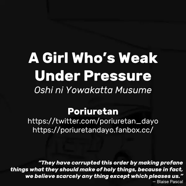 [Poriuretan] Oshi ni Yowakatta Musume | A Girl Who's Weak Under Pressure Fhentai.net - Page 7