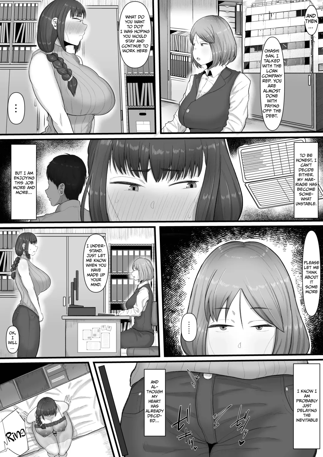 [Shrimp Cake] Futanari Hitodzuma nā Ashita Kara Fūzoku de Hataraite Kurenai ka Fūzoku Ochi | The corruption of a futanari wife at the brothel Fhentai.net - Page 25