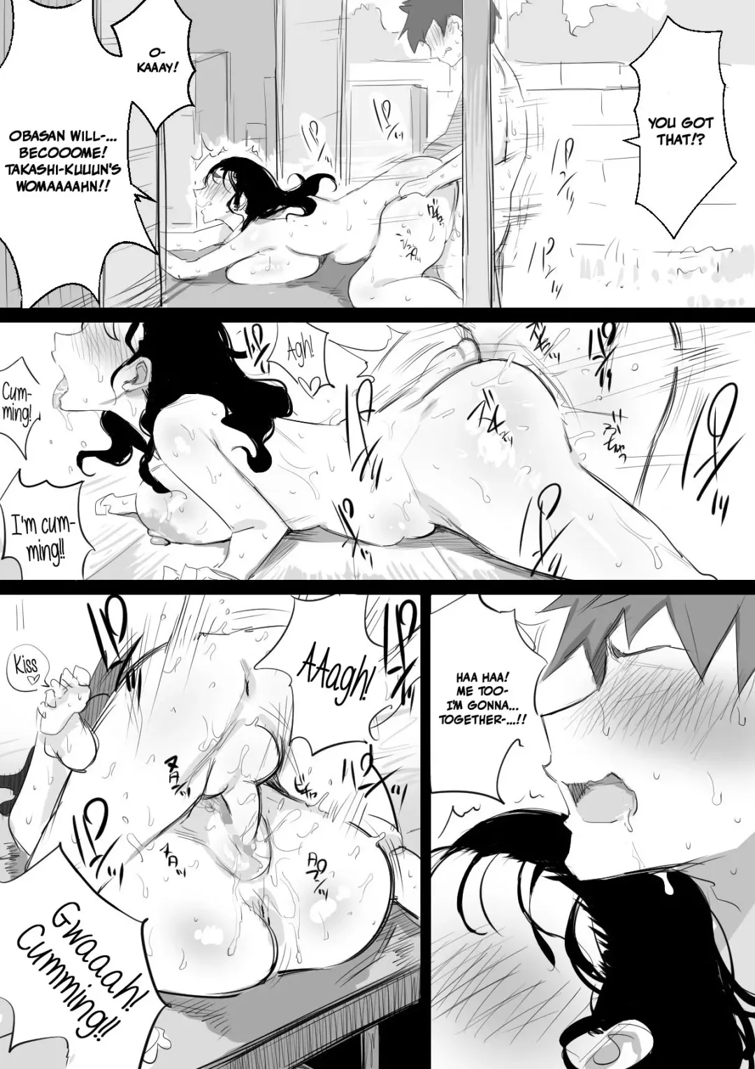 [Onodera - Uni18] Natsu to Oba-san | Summer With An Older Woman Fhentai - Page 26