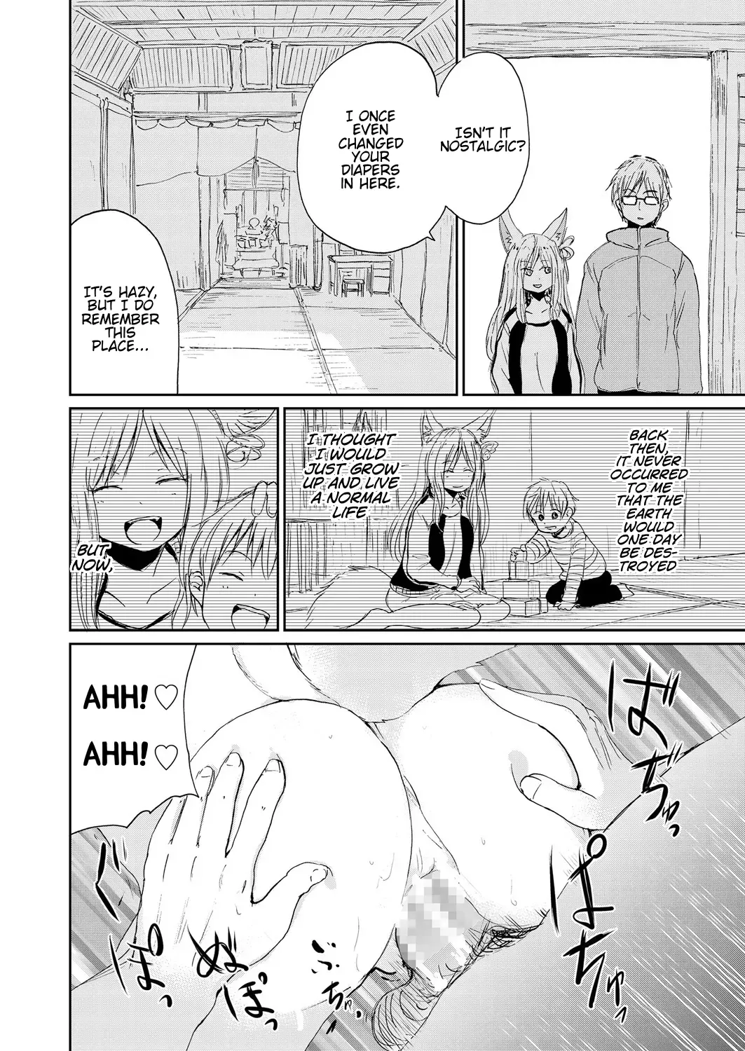 [Batta] Boku to Kitsune no Kami-sama no | The Kitsune Goddess and Me Fhentai - Page 22