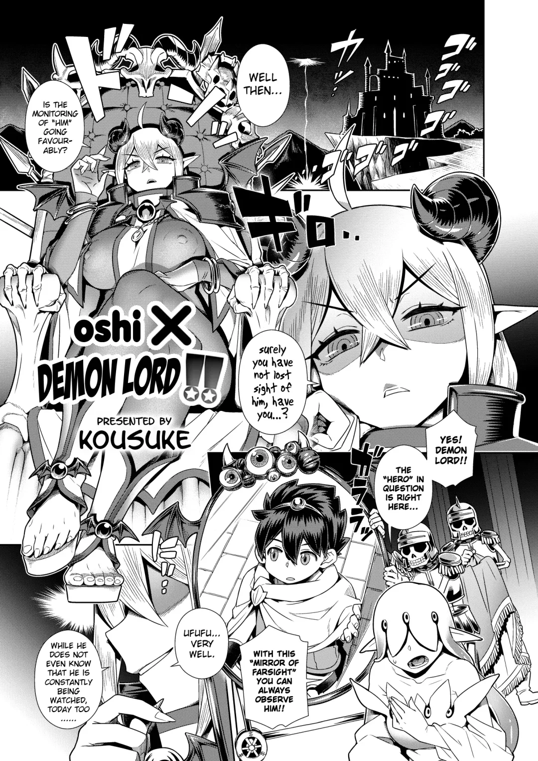 Read [Kousuke] Oshi Kake Maou-sama!! | Oshi X Demon Lord!! - Fhentai.net