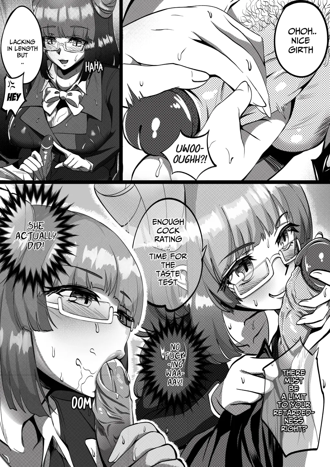 [Maiko - Pucci] The Retarded President Put me up in a Different kind of Detention Fhentai - Page 12