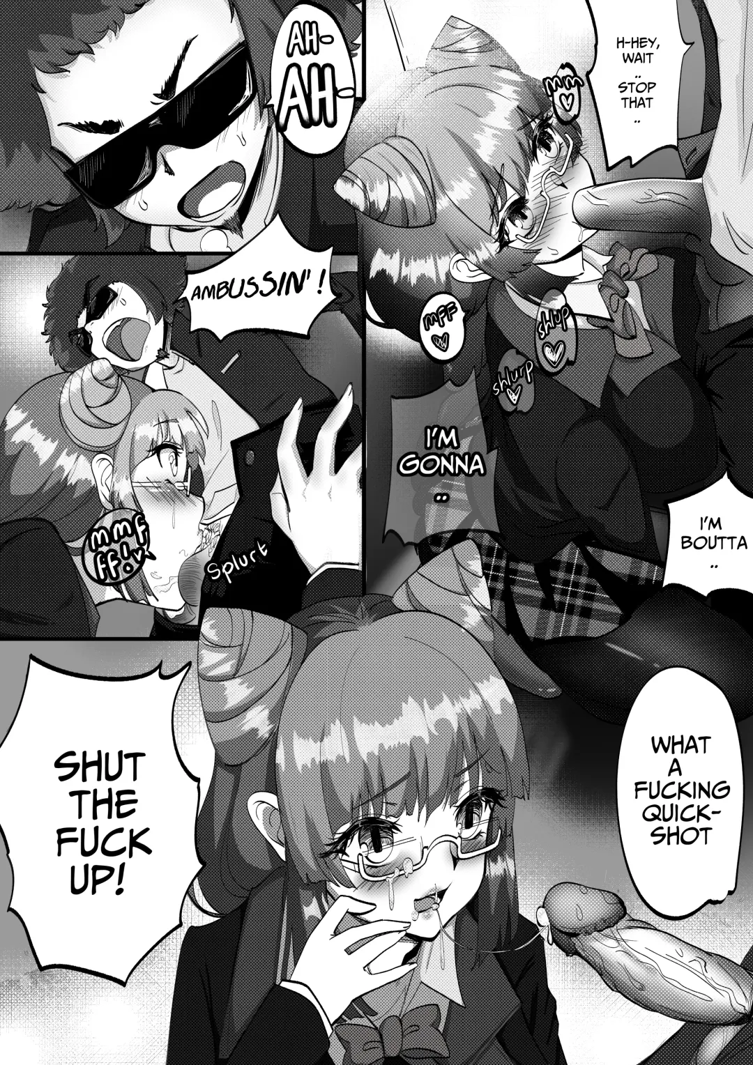 [Maiko - Pucci] The Retarded President Put me up in a Different kind of Detention Fhentai - Page 13