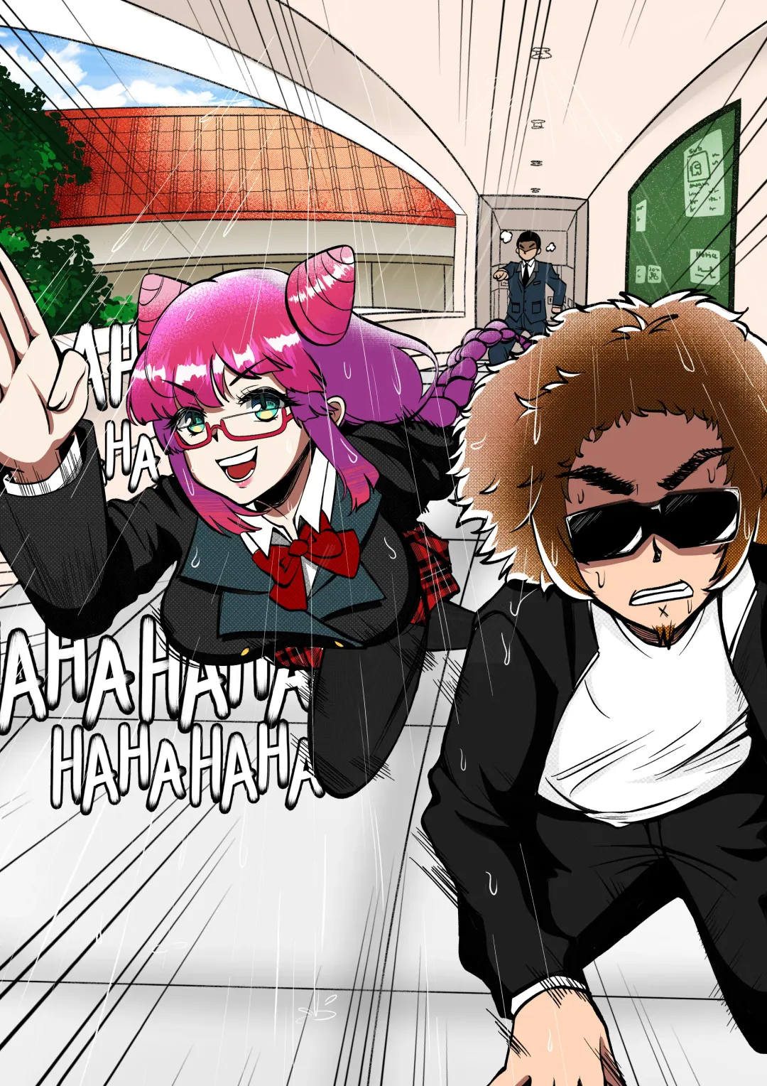 [Maiko - Pucci] The Retarded President Put me up in a Different kind of Detention Fhentai - Page 5