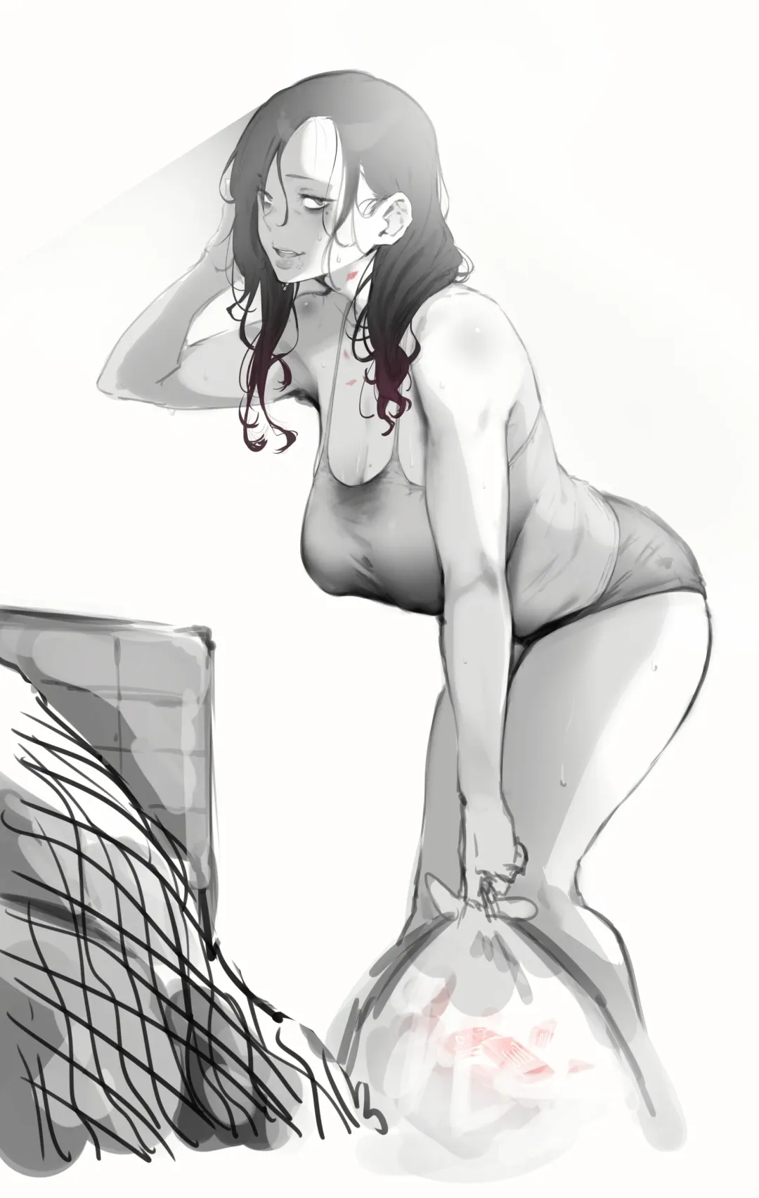 [Suruga Kreuz] Tonari ni Sunderu Oku-san... | 住在我隔壁的太太… Fhentai - Page 9