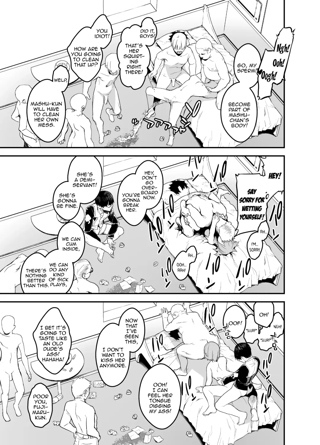 [Minakuchi Takashi] Maintenance de Senpai ga Neteiru Aida ni | While Senpai Is Asleep During Maintenance Fhentai - Page 37