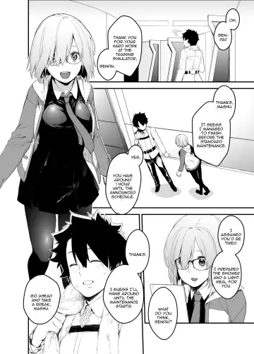 [Minakuchi Takashi] Maintenance de Senpai ga Neteiru Aida ni | While Senpai Is Asleep During Maintenance Fhentai - Page 4