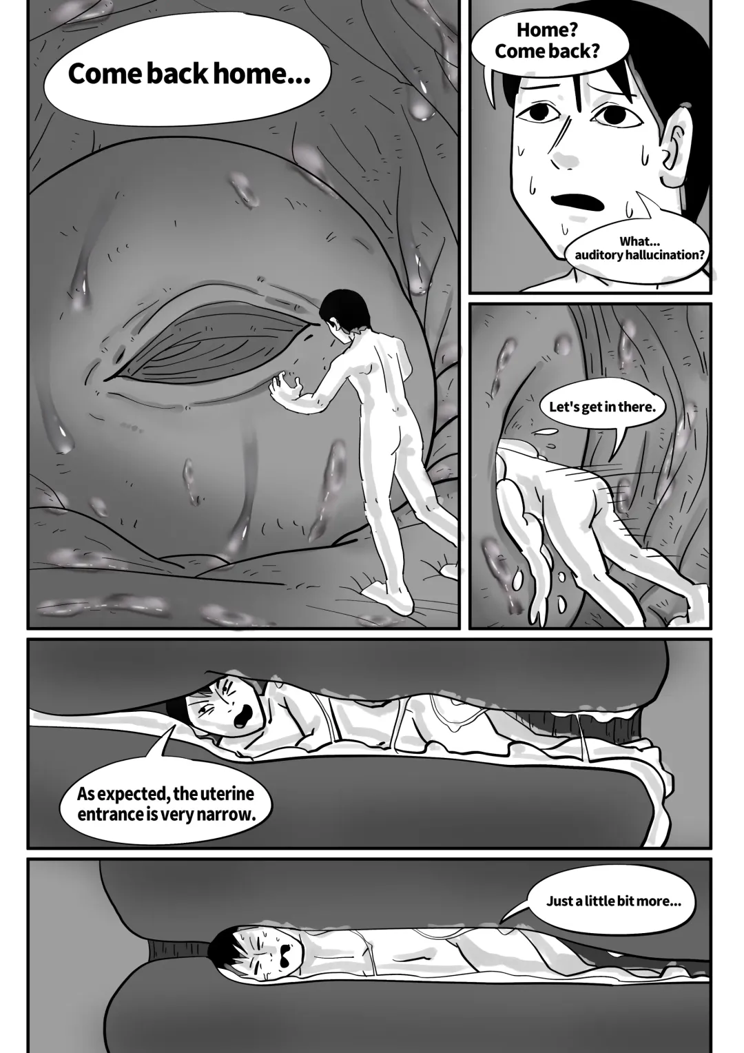 [Inside] Exploration Of The Mom Uterus 3 Fhentai - Page 15