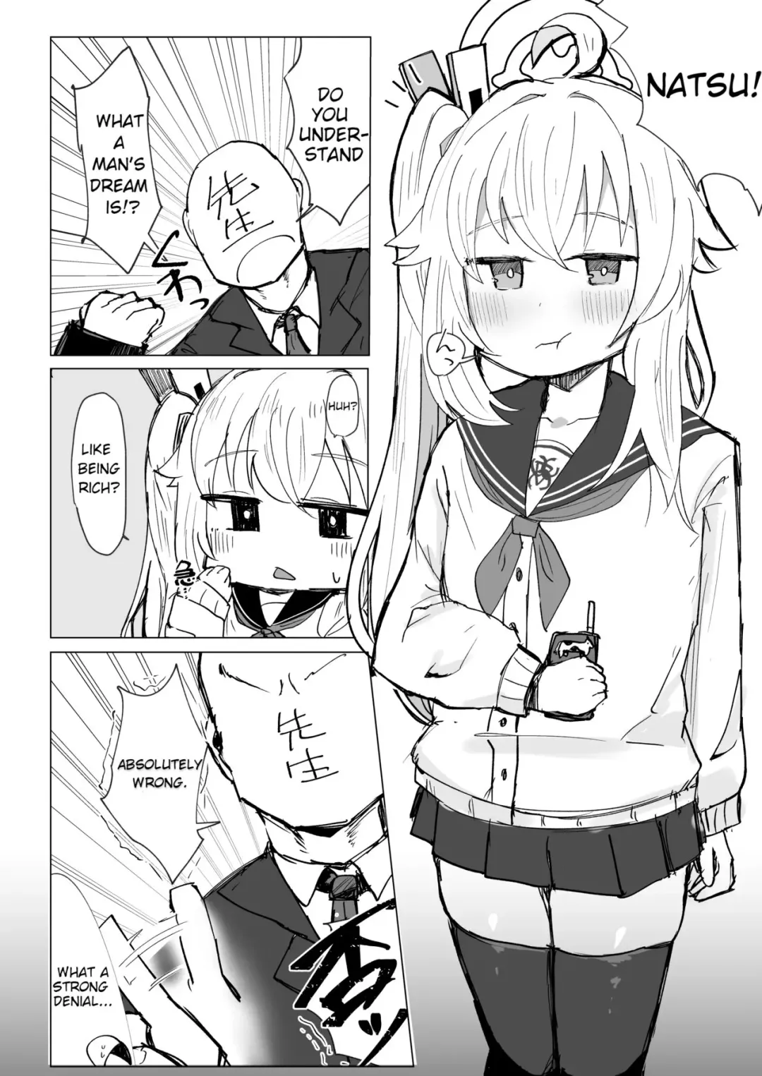 Koukando MAX no Natsu ni Roman toka Souiu Kanji no Koto Itte Ecchi Suru Hanashi | A Story About Telling MAX Affection Natsu About Your Dream and Doing Lewd Things Fhentai.net - Page 2