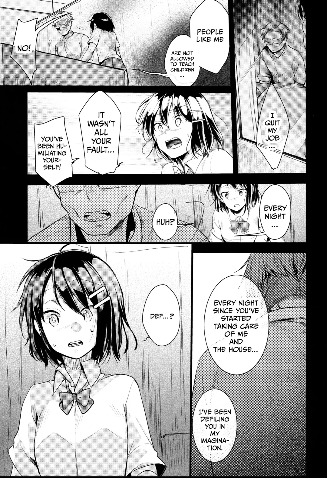 [Aya] Oji-san to Watashi | An Older Man and Me Fhentai - Page 8