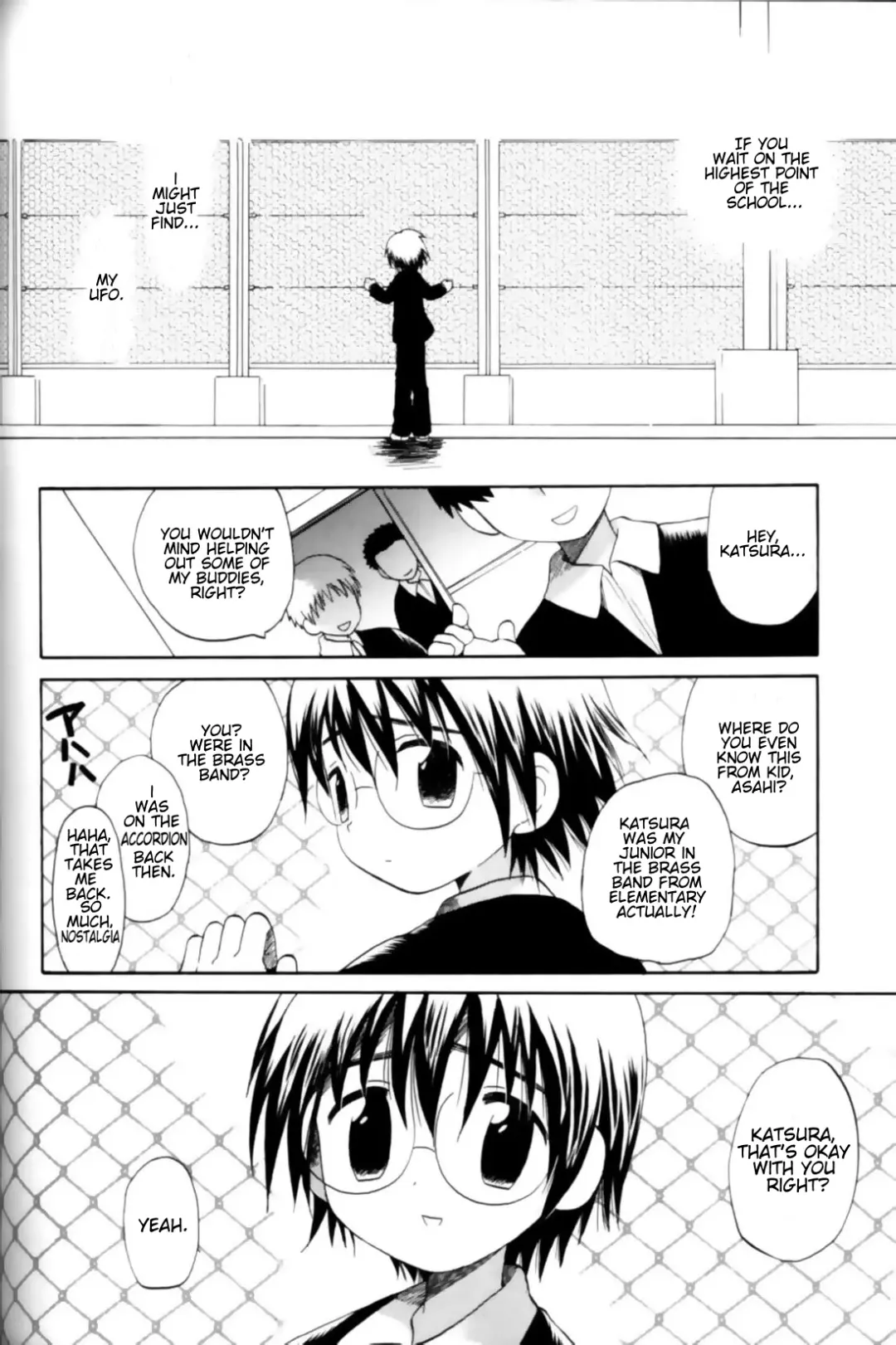 [Hoshiai Hilo] Okujou de Matsu | Waiting on the Roof Fhentai.net - Page 10