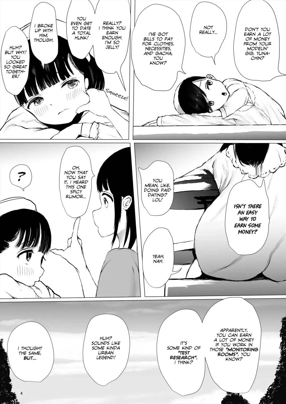 [Metacora] JC Chinpo-beya Ikkagetsu Seikatsu Challenge! (Zenpen) | One-month lifestyle challenge:  Rooming in an apartment filled with dicks! Part 1 Fhentai - Page 4