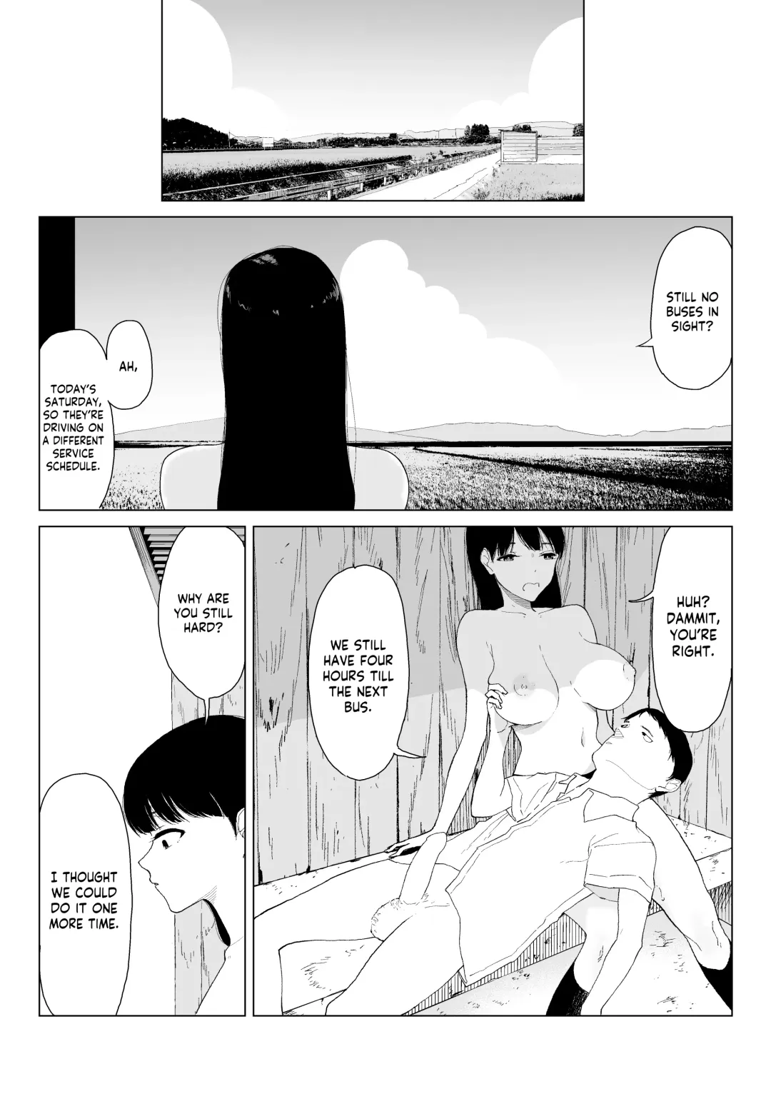 [Fukumoto Masahisa] Inaka no Bus-tei nite - At the Bus Stop in the Countryside Fhentai - Page 15