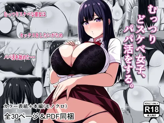 Muttsuri Dosukebe Joshi, Papakatsu o Suru. Fhentai - Page 1