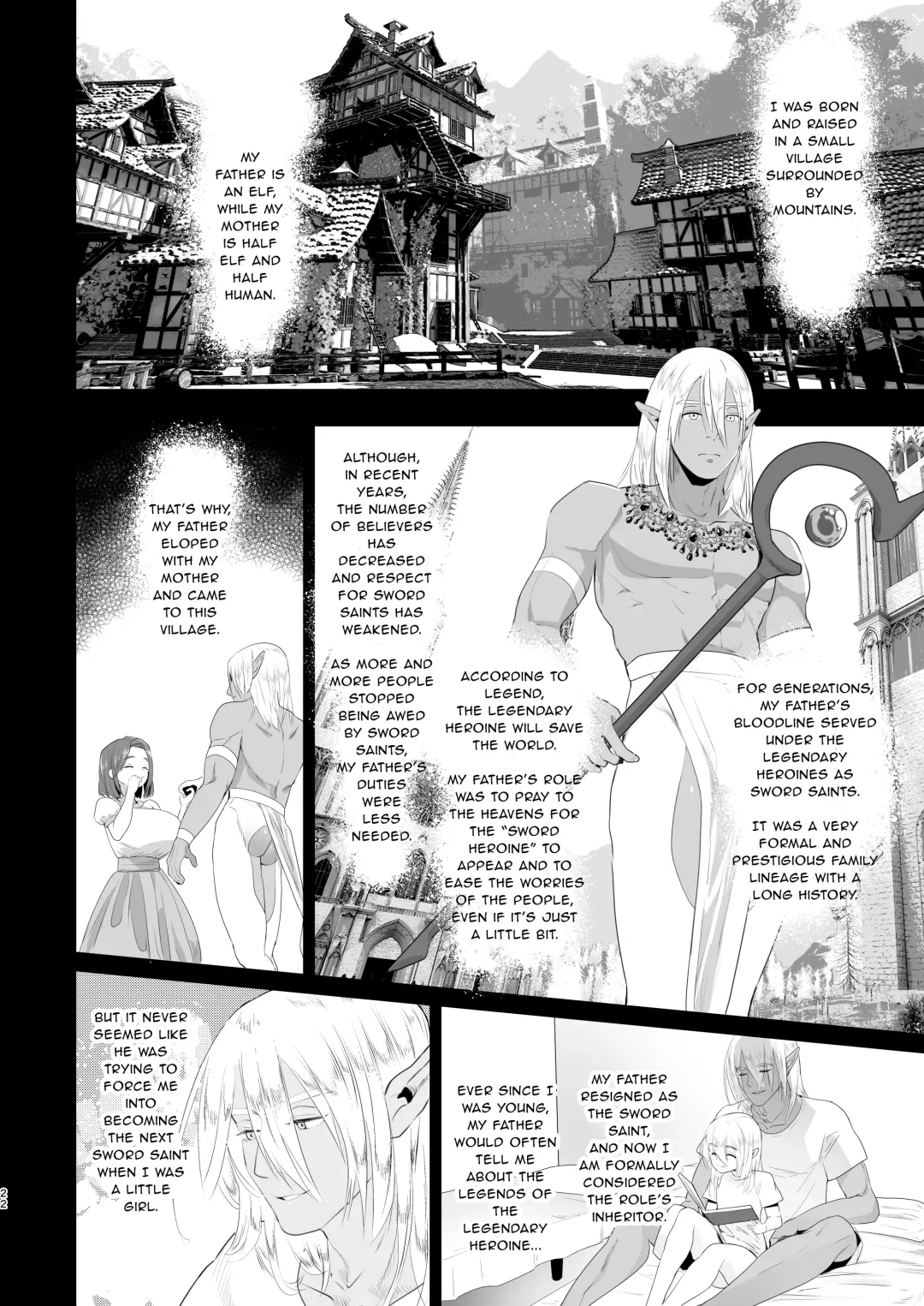 [Orion] Isekai Tensei Shitara Futanari Yuusha-sama datta Ken | That Time I Was Reborn as a FUTANARI Heroine in Another World Fhentai - Page 21