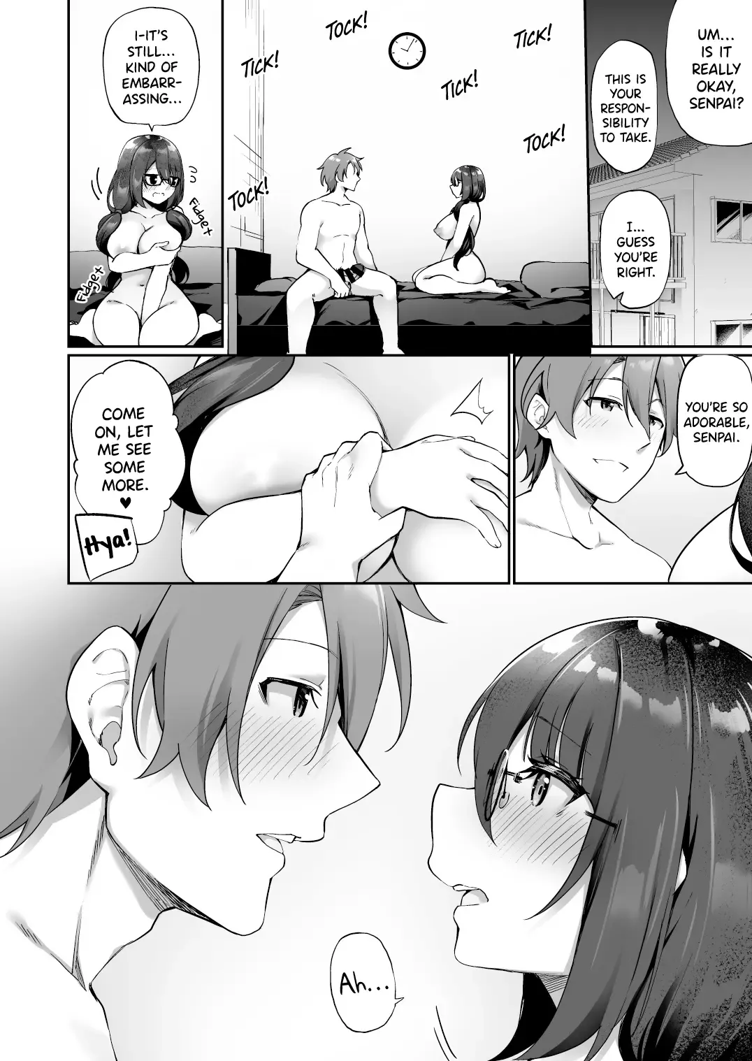 [Kanmuri] Boku no Koe o Kiku dake de Hatsujou Shichau Yandere Kyonyuu Kouhai ni Karada o Irekaerarete Shimatta! Fhentai.net - Page 35