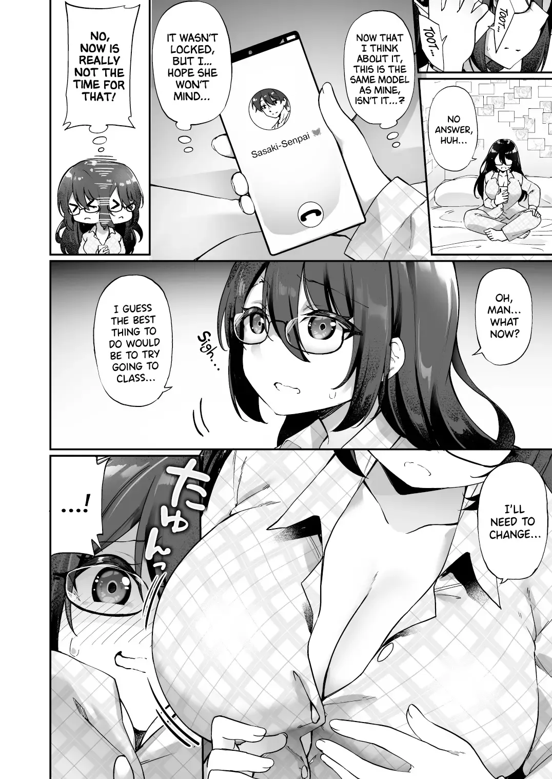 [Kanmuri] Boku no Koe o Kiku dake de Hatsujou Shichau Yandere Kyonyuu Kouhai ni Karada o Irekaerarete Shimatta! Fhentai.net - Page 5