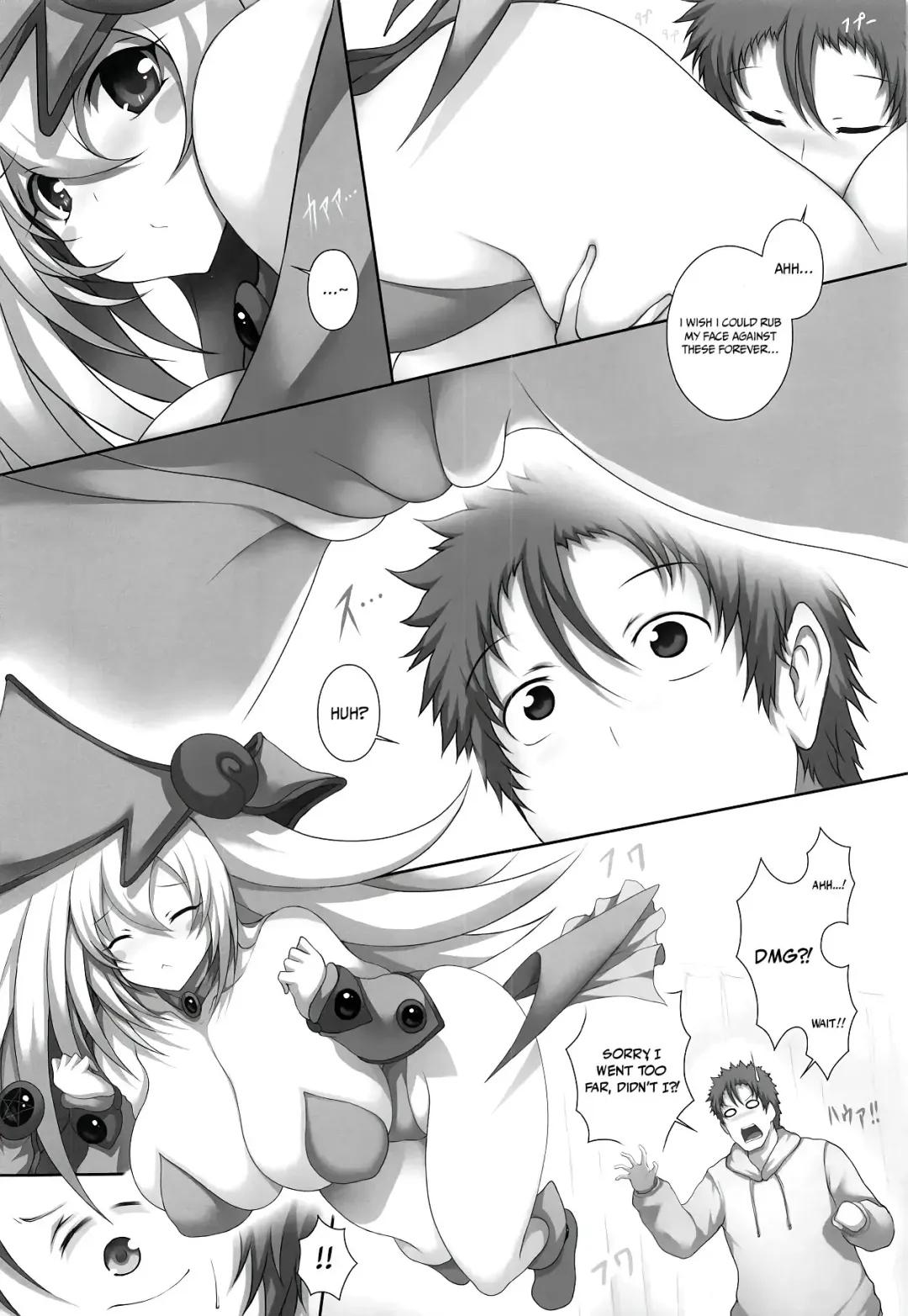 [Tsukasawa] Girl to Issho | Together With Dark Magician Girl Fhentai - Page 15