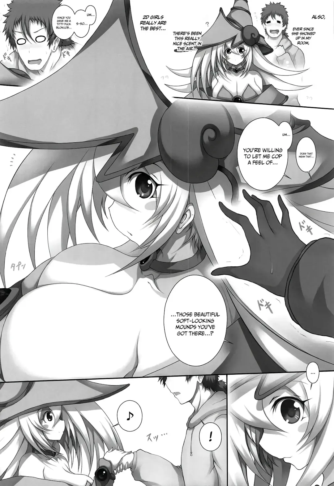 [Tsukasawa] Girl to Issho | Together With Dark Magician Girl Fhentai - Page 9