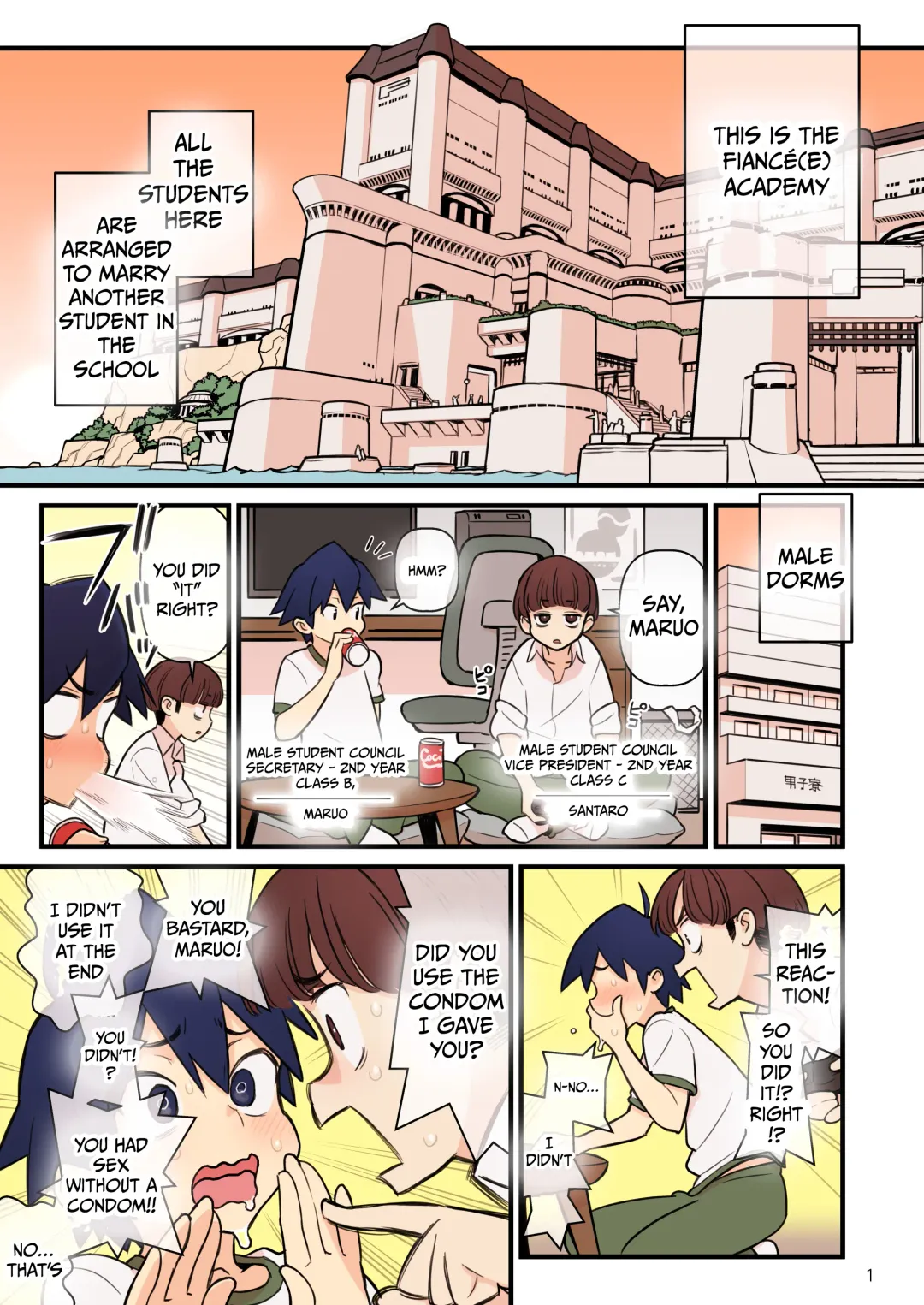 [Kakuzatou] Iinazuke Gakuen FILE: 02 "Futatabi Yuwaku" Hen | Fiancé(e) Academy FILE 02 - "Futatabi seduction" Fhentai - Page 2