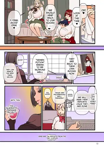 [Kakuzatou] Iinazuke Gakuen FILE: 02 "Futatabi Yuwaku" Hen | Fiancé(e) Academy FILE 02 - "Futatabi seduction" Fhentai - Page 14